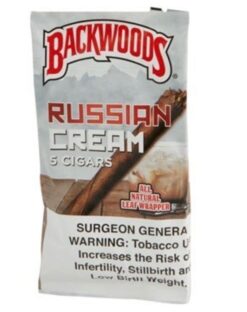 Russian Cream Backwoods Cigars Carton