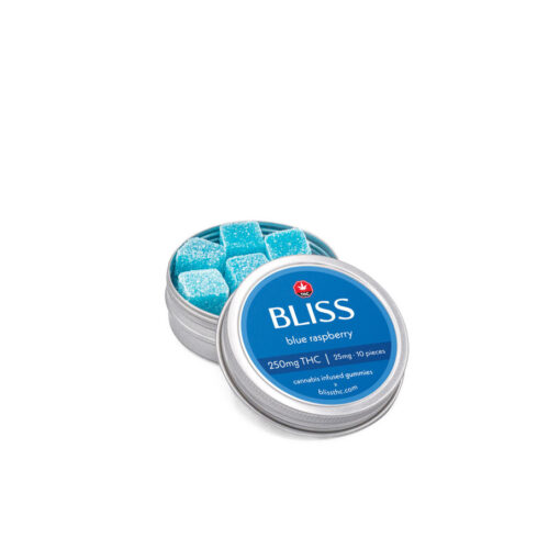 Bliss Blue Raspberry THC Gummies