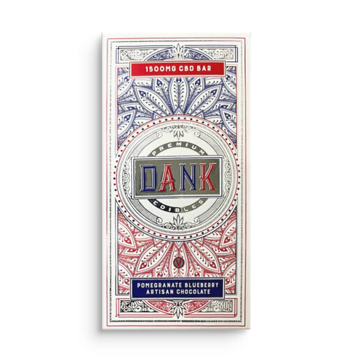 DANK 1500mg CBD Bars – Blueberry Pomegranate