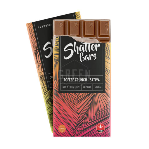 Euphoria Extractions Sativa Shatter Bars