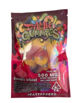 Dank Gummies Sour Keys 500mg