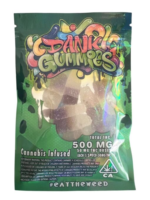 Dank Gummies Cola Bottles 500mg